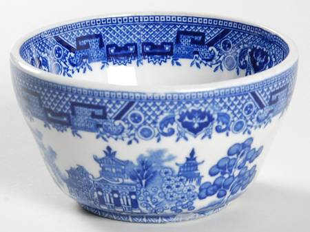 Blue Willow Blue Custard Cup