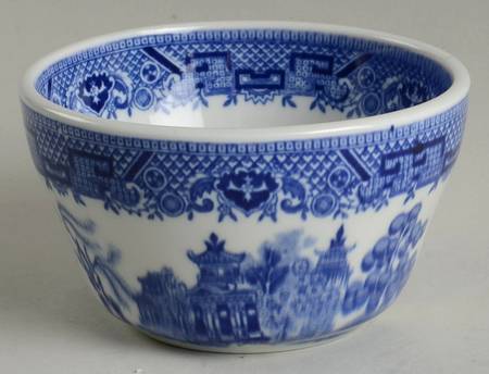 Blue Willow Blue Open Sugar Bowl