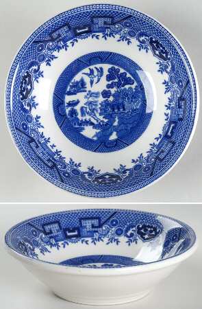 Blue Willow Blue Coupe Cereal Bowl