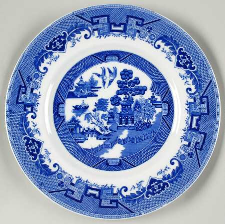 Blue Willow Blue Service Plate (Charger)