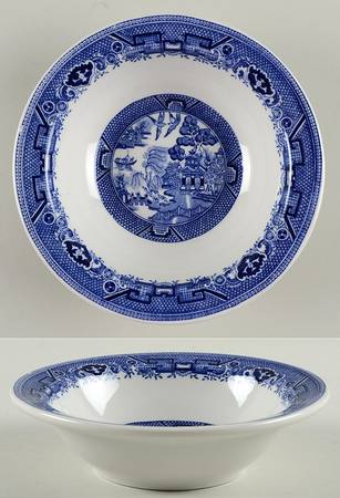 Blue Willow Blue Rim Soup Bowl