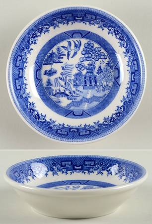 Blue Willow Blue Fruit/Dessert (Sauce) Bowl