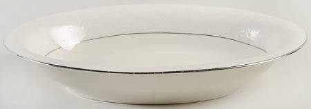 Bridal Veil 10" Oval Vegetable Bowl