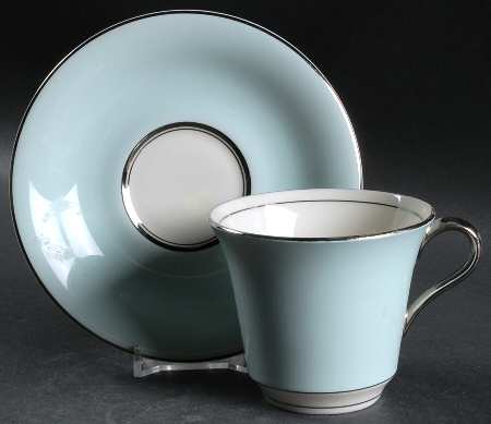 Diana Flat Cup & Saucer Set