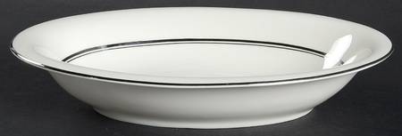Eternal Devotion 10" Oval Vegetable Bowl