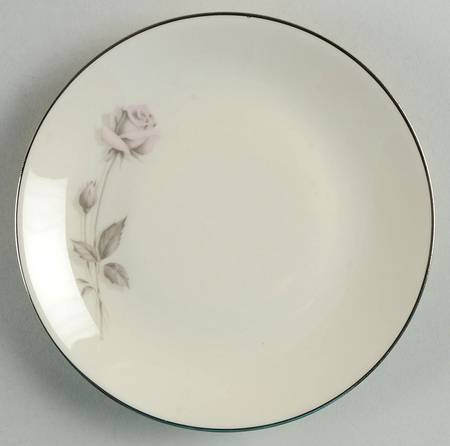 Misty Rose Bread & Butter Plate