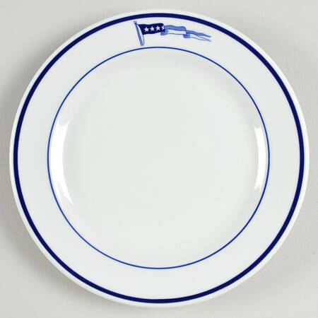 US Navy Mess Wardroom Officer Salad Plate