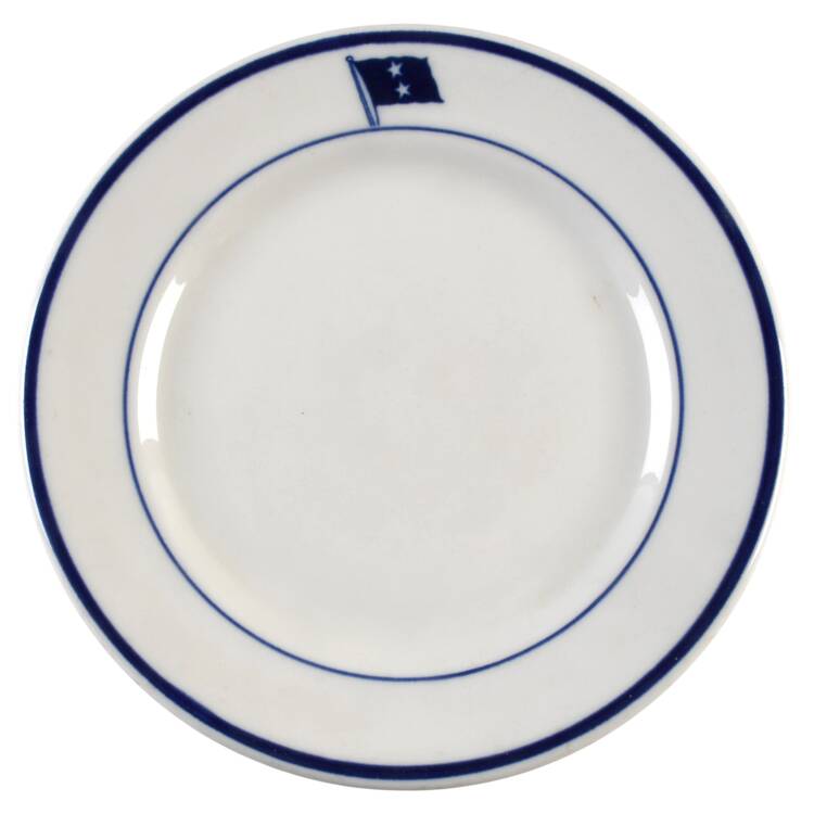 US Navy Mess Wardroom Officer Bread & Butter Plate