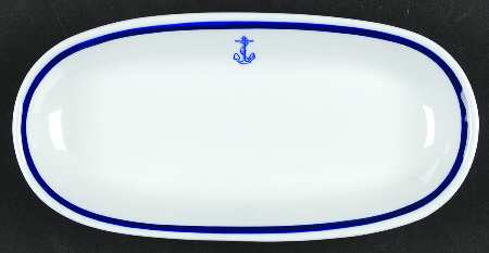US Navy Mess Wardroom Officer 7" Pickle Dish