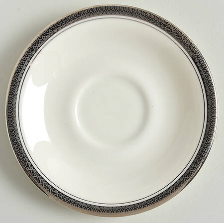 Royal Baroness (Platinum Trim) Saucer