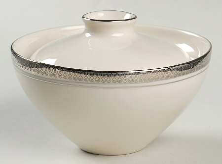 Royal Baroness (Platinum Trim) Sugar Bowl & Lid