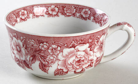 Roselyn Pink Flat Cup