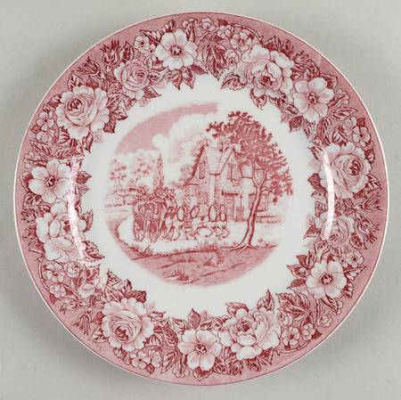 Roselyn Pink Salad Plate