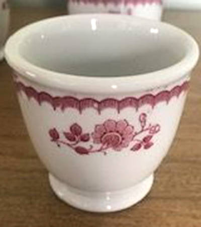 Chardon Rose Red Single Egg Cup