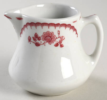 Chardon Rose Red Creamer