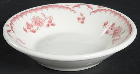 Chardon Rose Red Fruit/Dessert (Sauce) Bowl