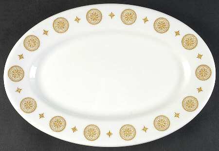 SHO40 12" Oval Serving Platter