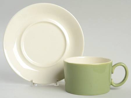 SHO48 Flat Cup & Saucer Set