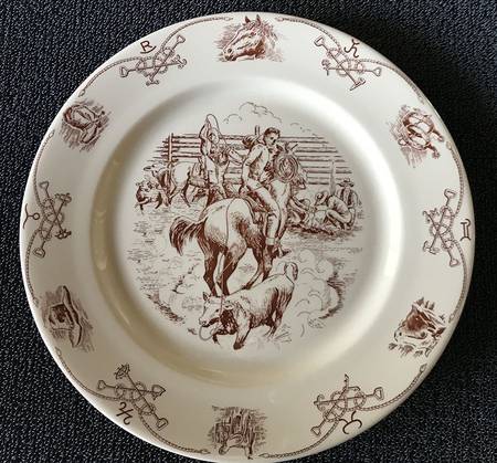 Round Up Large Dinner Plate