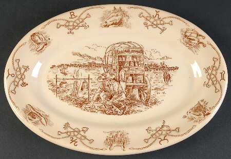Round Up 11" Oval Serving Platter