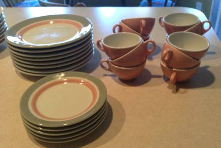 SHO55 Flat Cup & Saucer Set