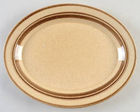 SHO68 11" Oval Serving Platter
