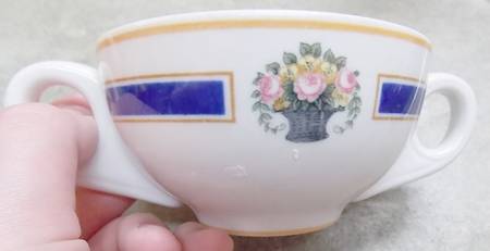 SHO69 Flat Cream Soup Bowl