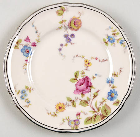 Sunnyvale Platinum (Platinum Trim) Bread & Butter Plate