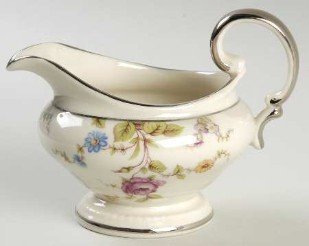 Sunnyvale Platinum (Platinum Trim) Creamer