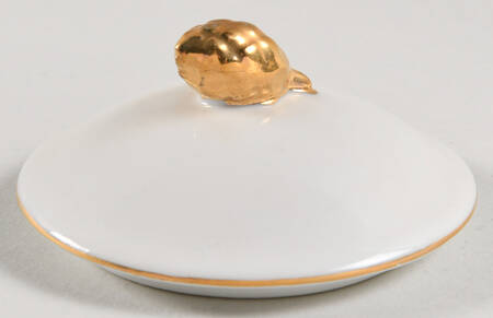 Golden Heirloom Lid for 2 Pc Pot de Creme