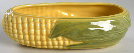 Corn King 1.5 Quart Oval Covered Casserole No Lid