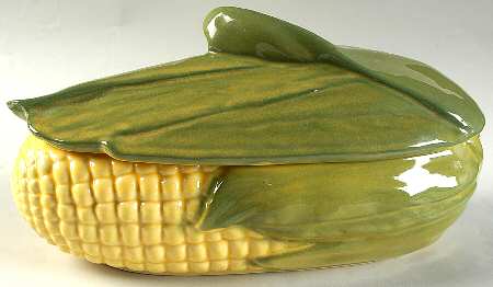 Corn King 1.5 Quart Oval Covered Casserole