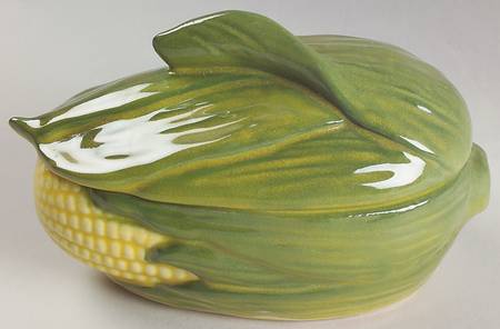 Corn King Individual Casserole & Lid