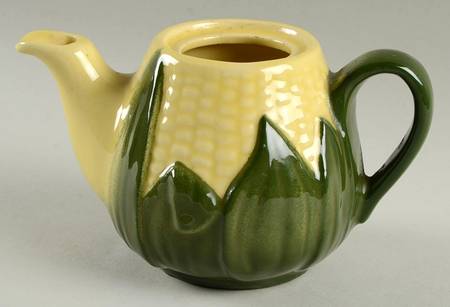 Corn Queen Mini Teapot No Lid