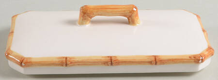 Bamboo Decorated Lid for Trinket Box