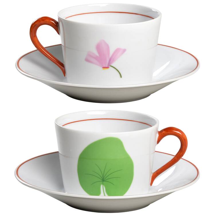 Breath of Spring Oversized Cup & Saucer Set