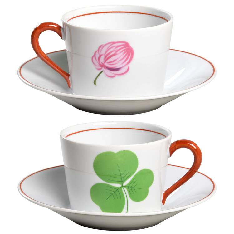 Breath of Spring Oversized Cup & Saucer Set