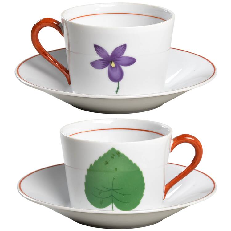 Breath of Spring Oversized Cup & Saucer Set