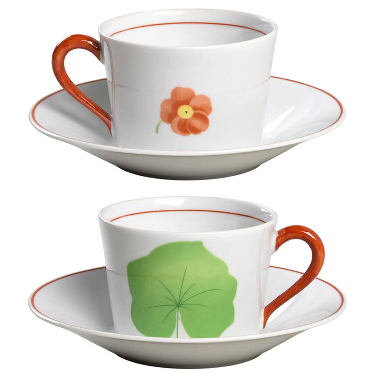 Breath of Spring Oversized Cup & Saucer Set