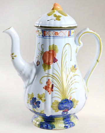 Carnation Coffee Pot & Lid