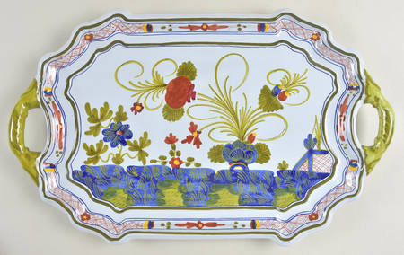 Carnation 18" Handled Tray