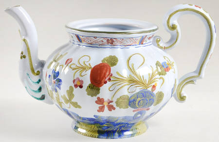 Carnation Teapot No Lid