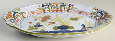Carnation Underplate for Oval Tureen