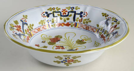 Carnation 11" Large Salad Serving Bowl