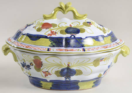 Carnation Oval Tureen & Lid