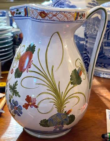 Carnation Ice Lipped Pitcher