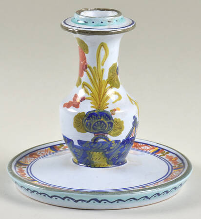 Carnation 4" Candlestick