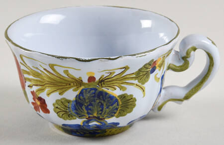 Carnation Footed Cup
