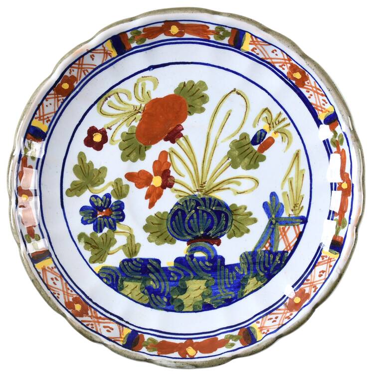 Carnation Saucer for Demitasse Cup