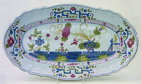 Carnation 19" Fish Platter